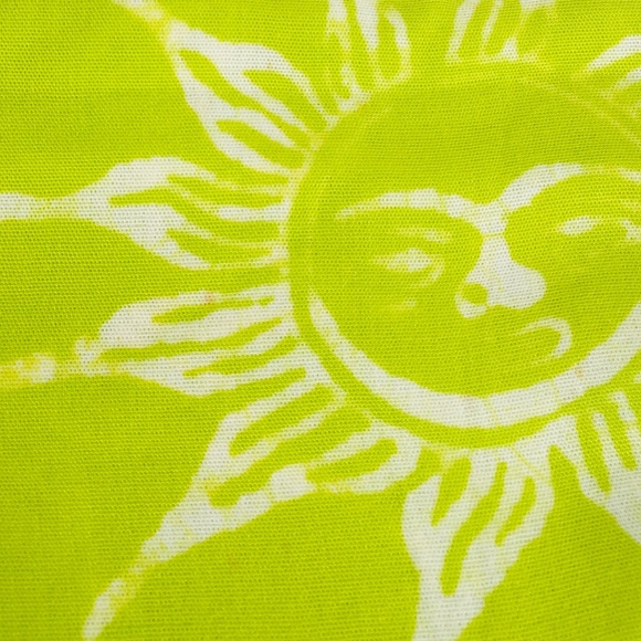 Lime Green Dominican SwimSuit/Bikini Wrap Oversize - Picture 8 of 8